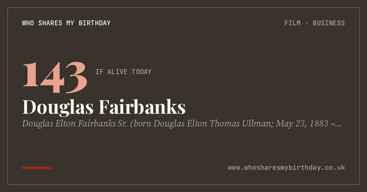 Douglas Fairbanks