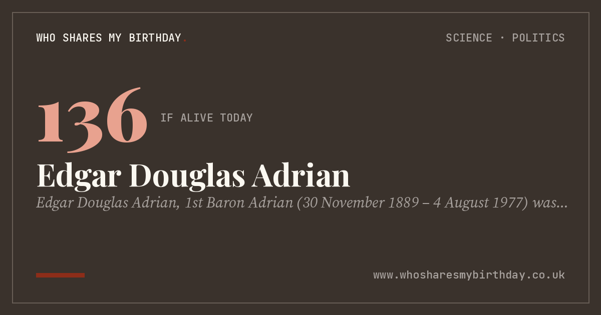 Edgar Douglas Adrian