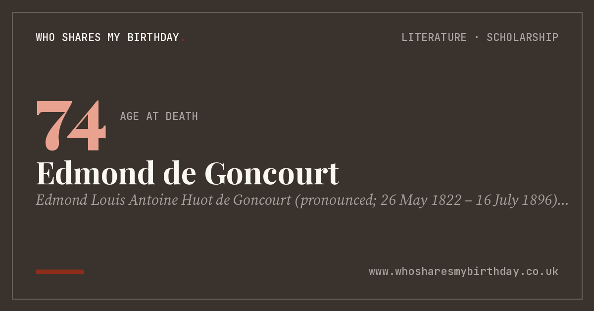 Edmond de Goncourt
