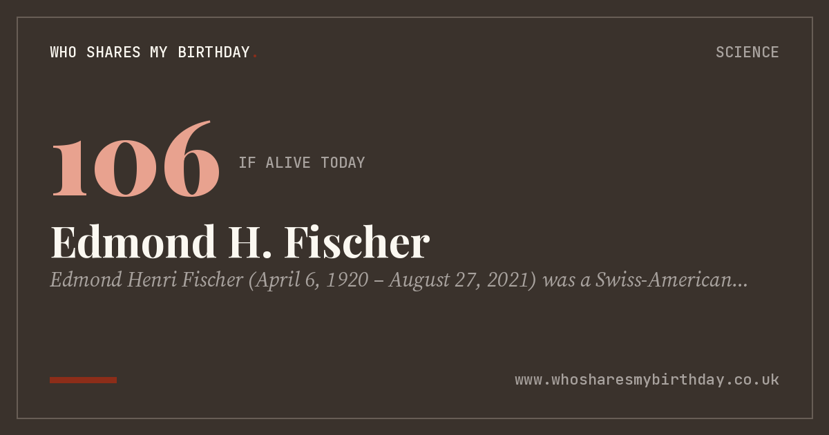 Edmond H. Fischer