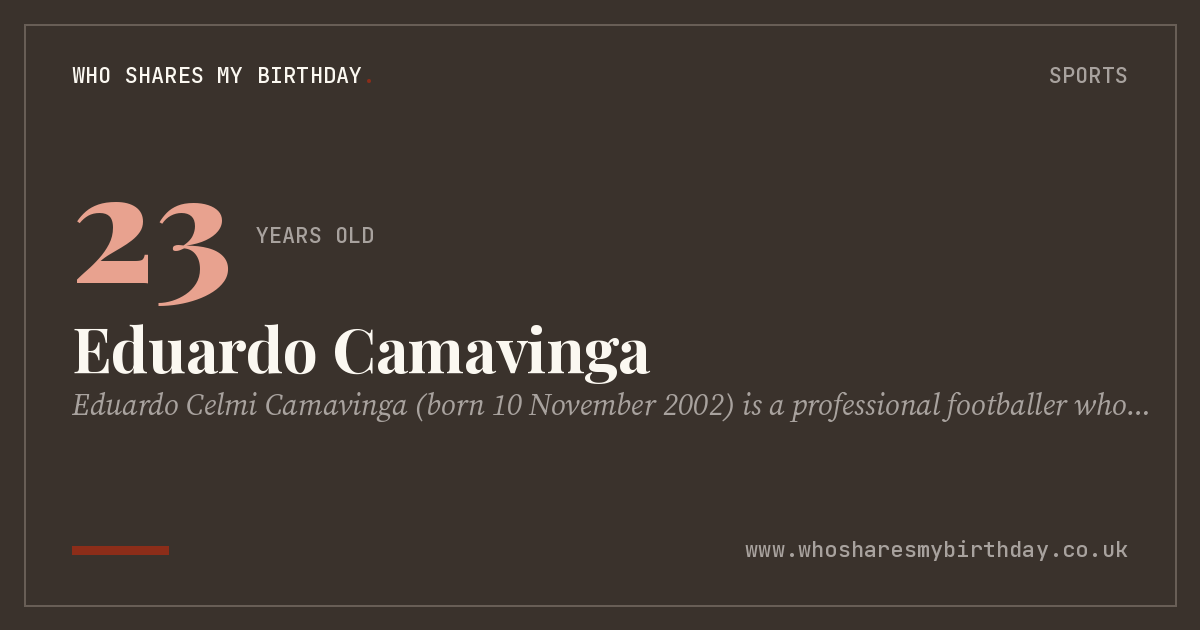 Eduardo Camavinga