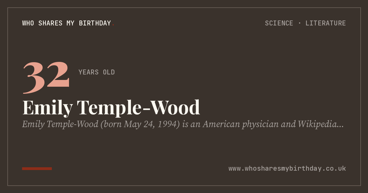 Emily Temple-Wood