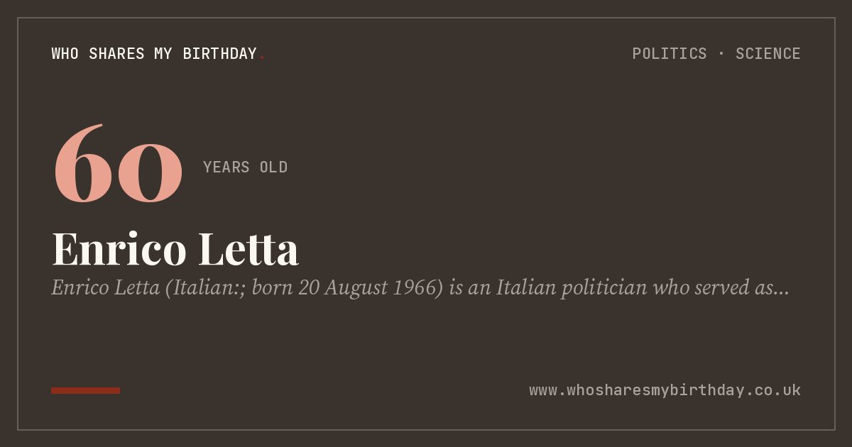Enrico Letta
