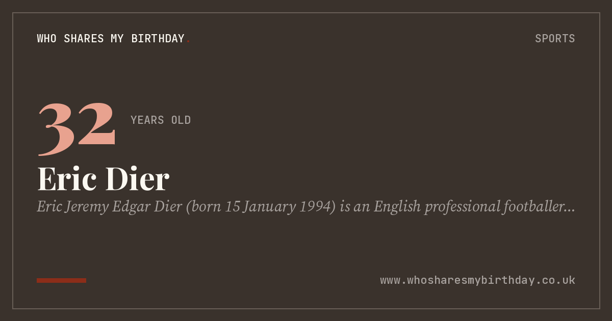 Eric Dier