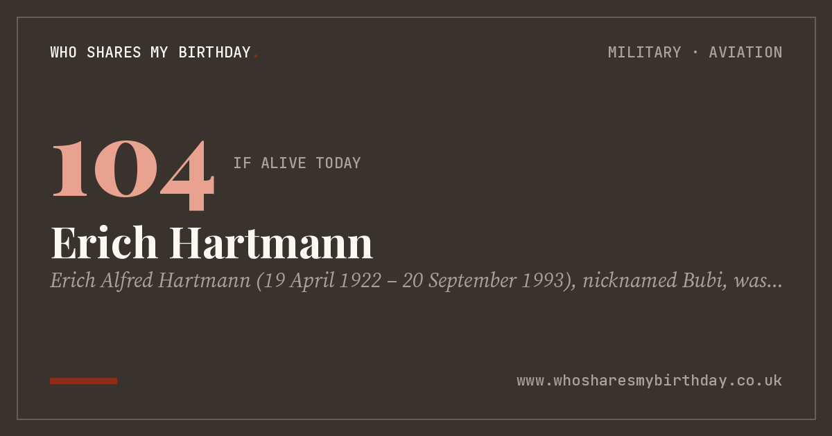 Erich Hartmann