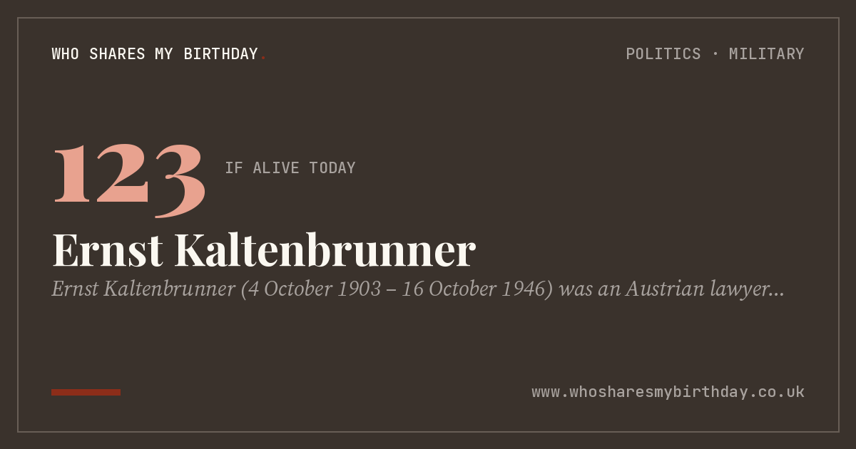 Ernst Kaltenbrunner