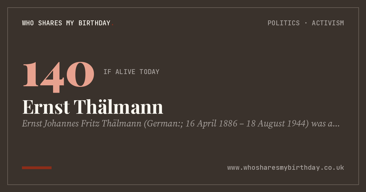Ernst Thälmann
