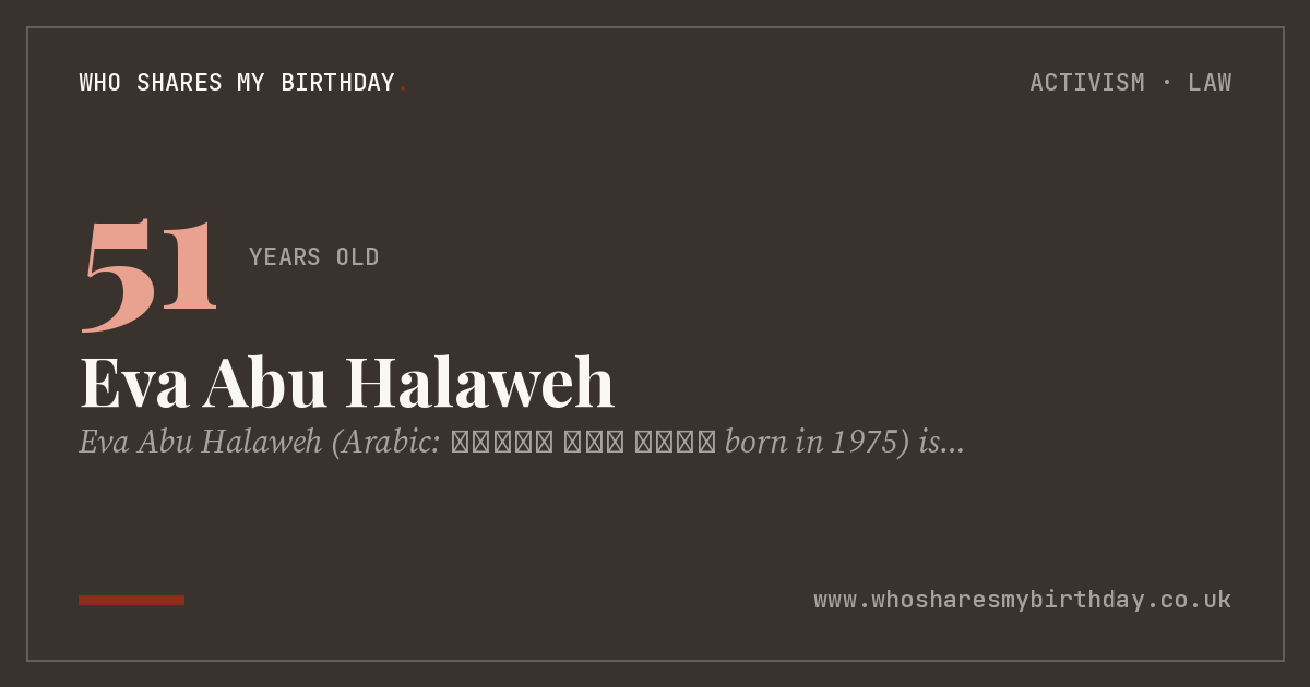 Eva Abu Halaweh
