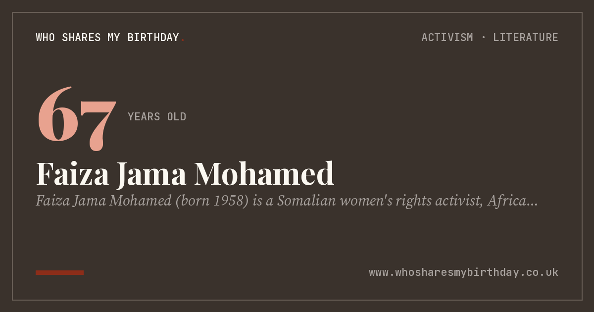 Faiza Jama Mohamed