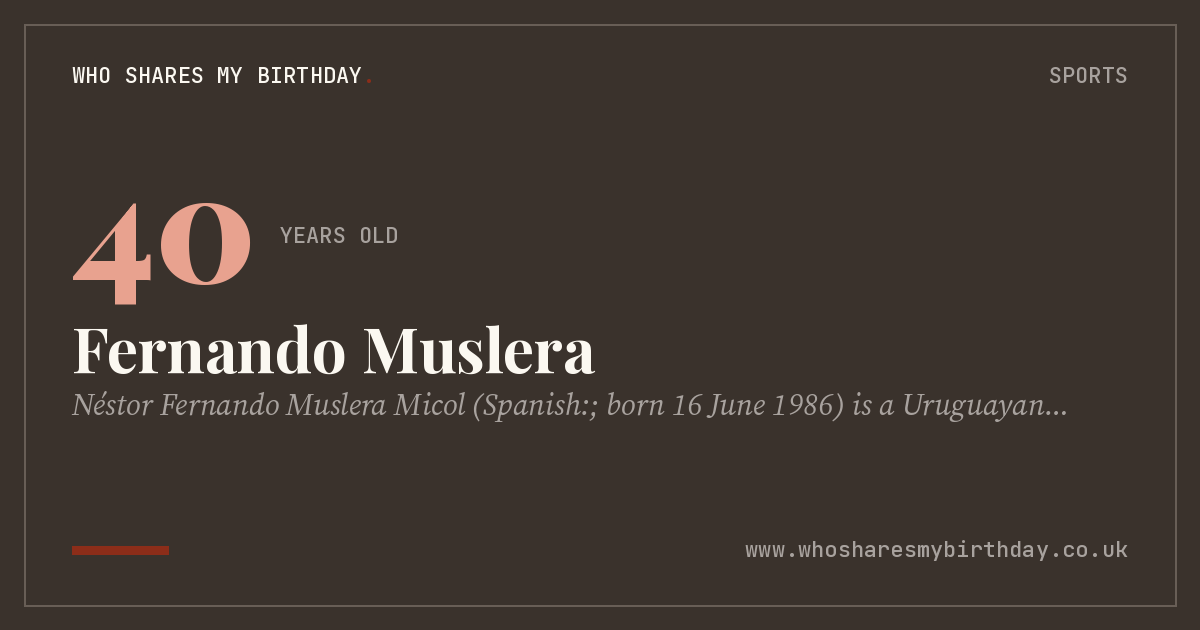 Fernando Muslera