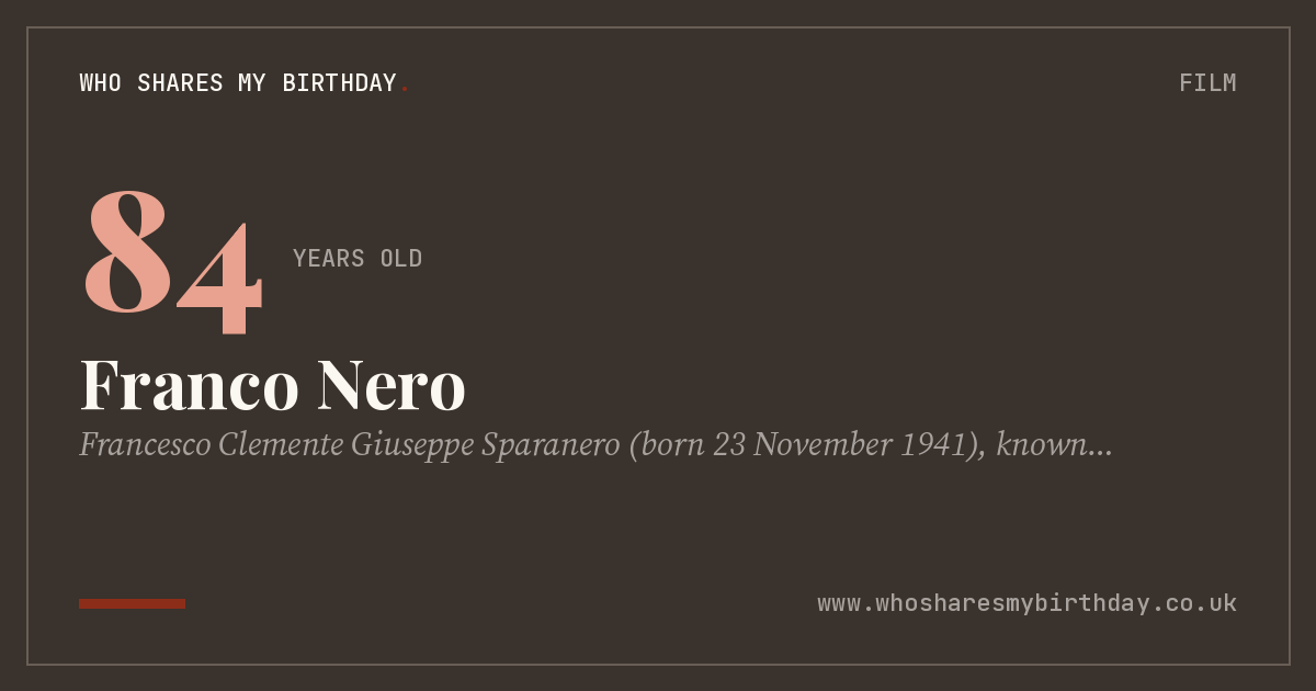 Franco Nero