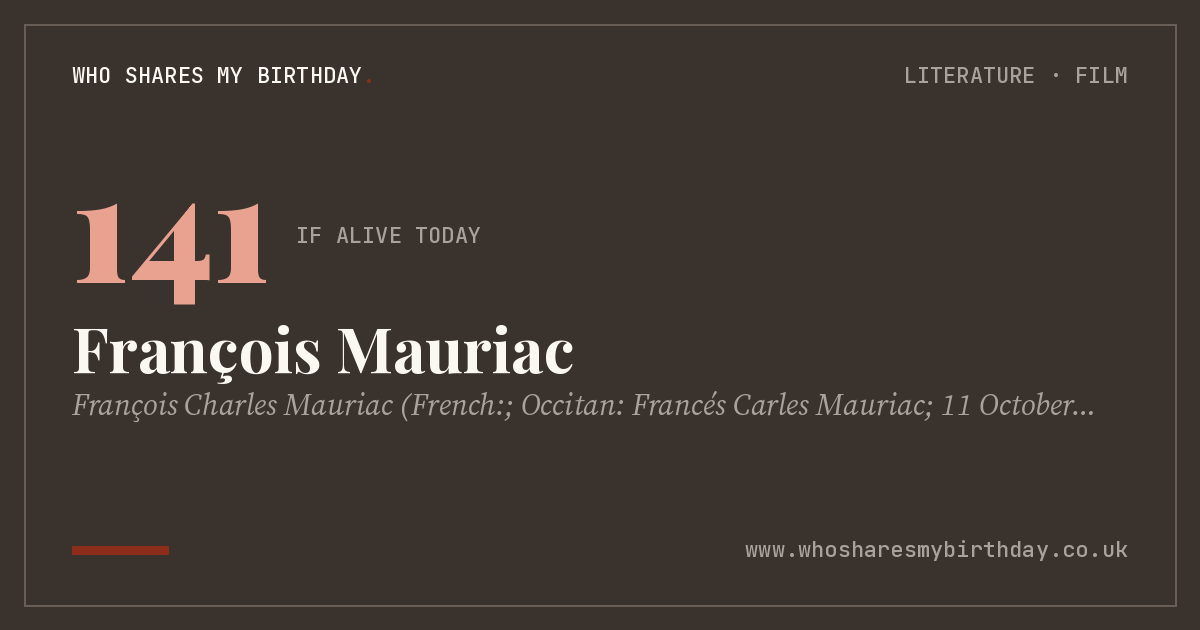 François Mauriac