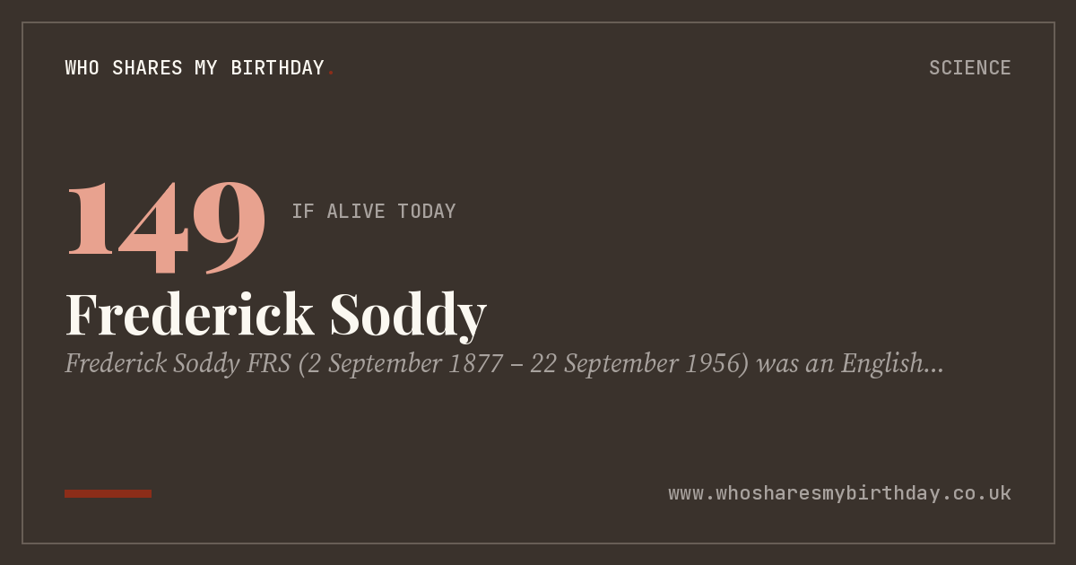 Frederick Soddy