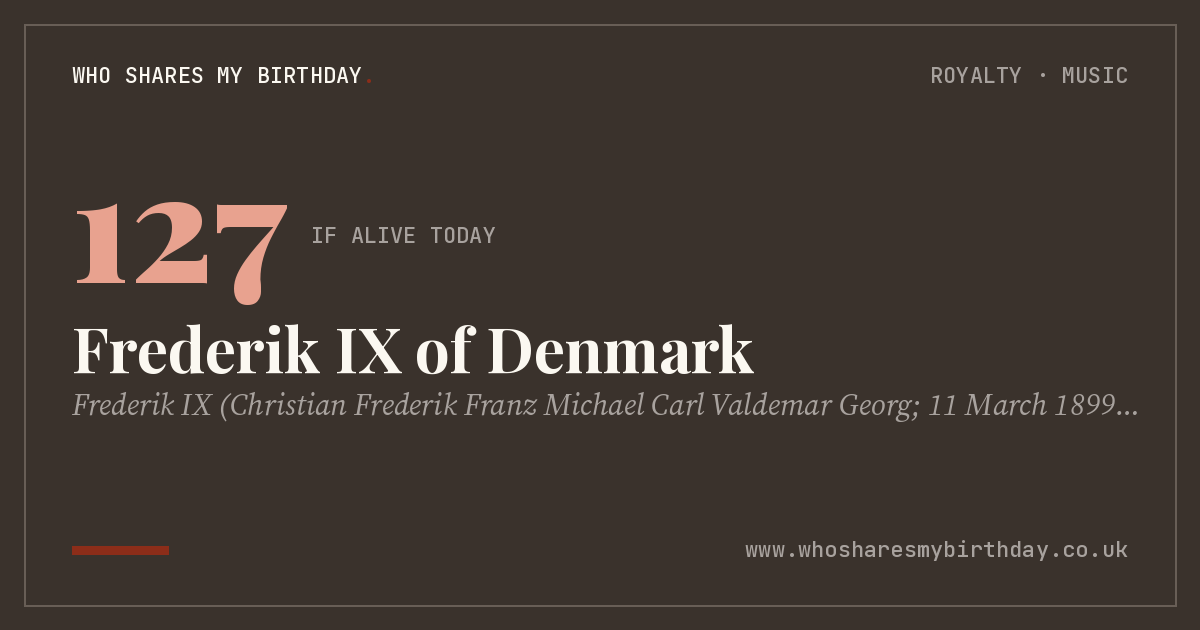 Frederik IX of Denmark