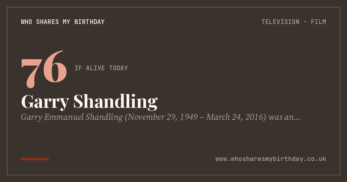 Garry Shandling