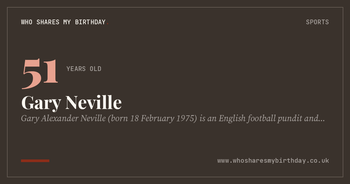 Gary Neville