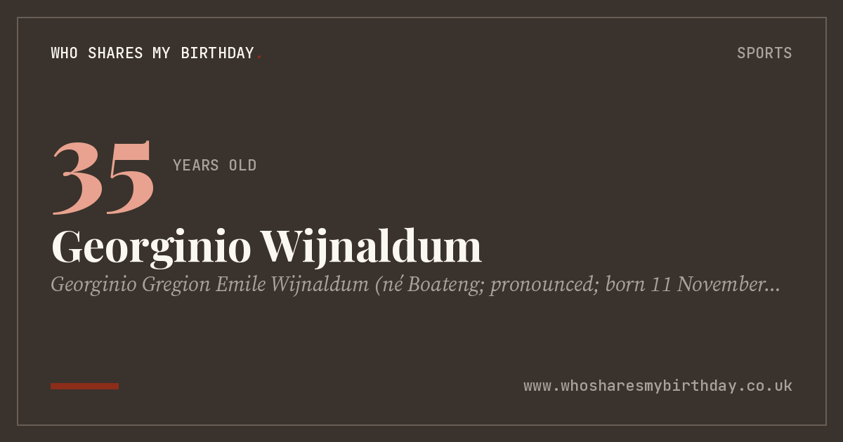 Georginio Wijnaldum