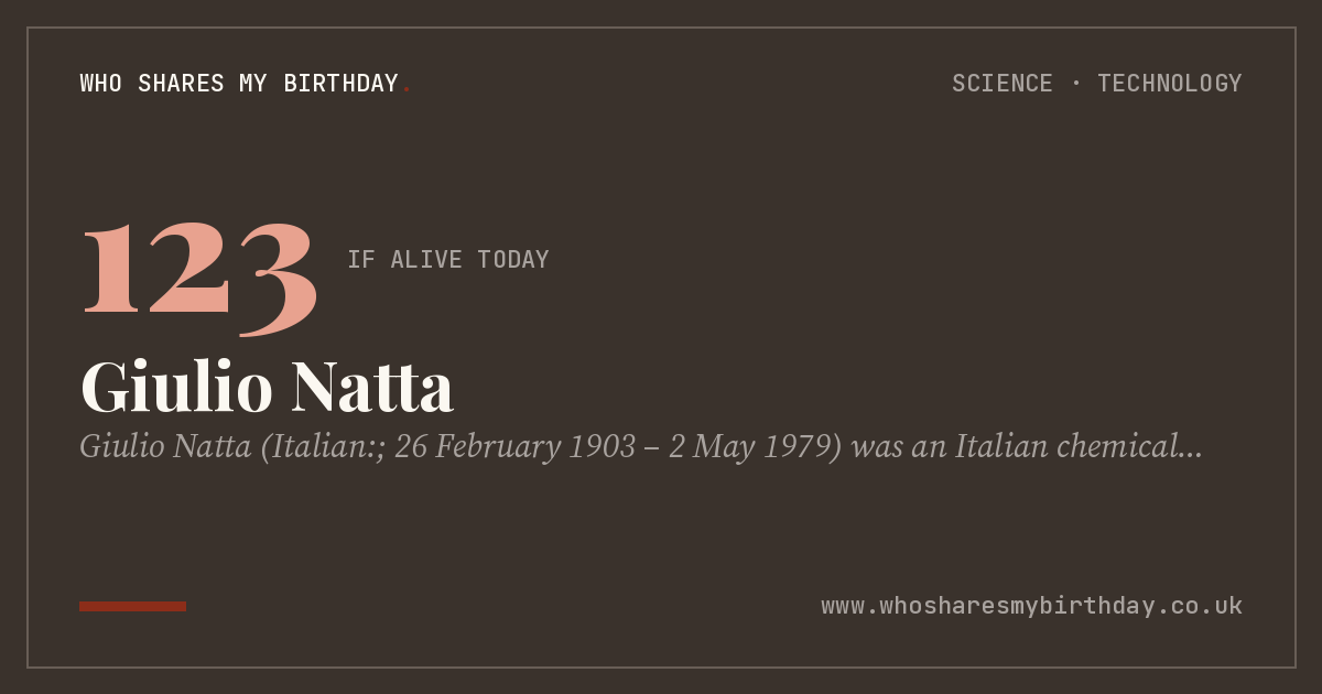 Giulio Natta