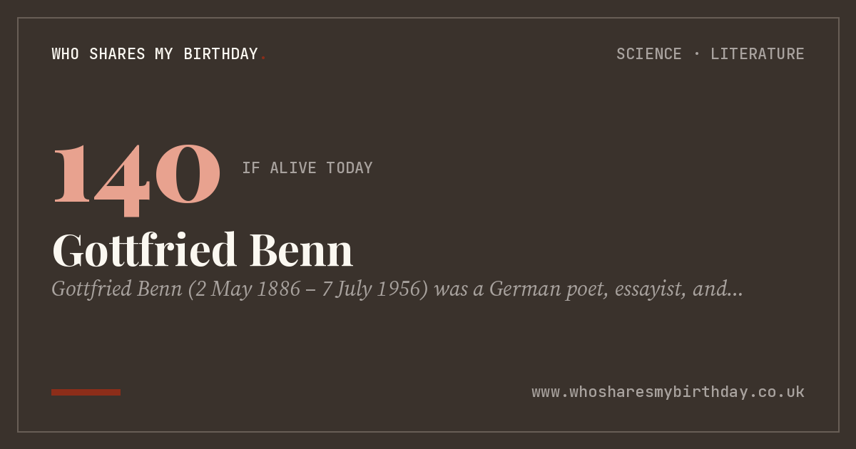 Gottfried Benn