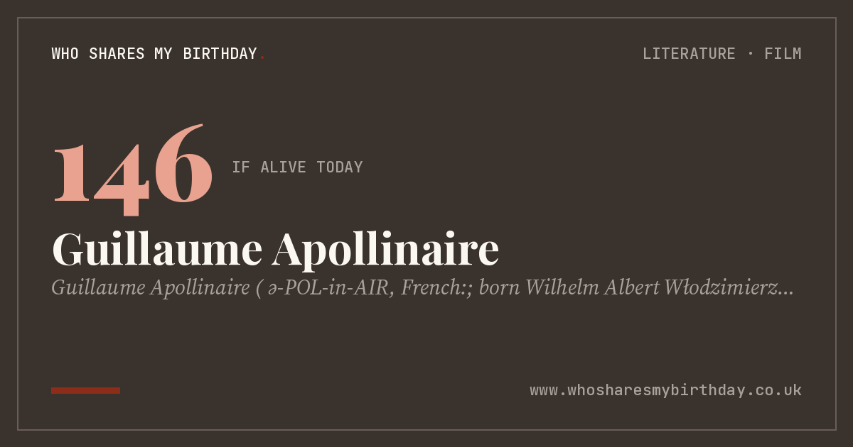 Guillaume Apollinaire