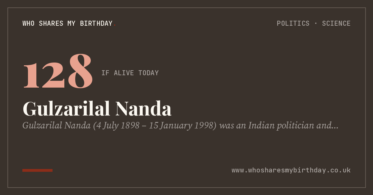 Gulzarilal Nanda