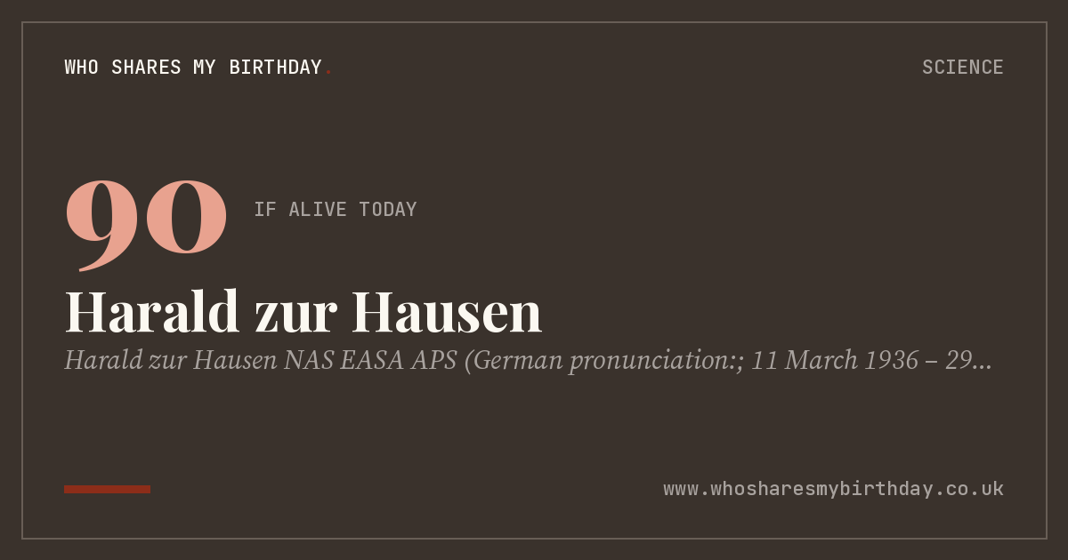 Harald zur Hausen