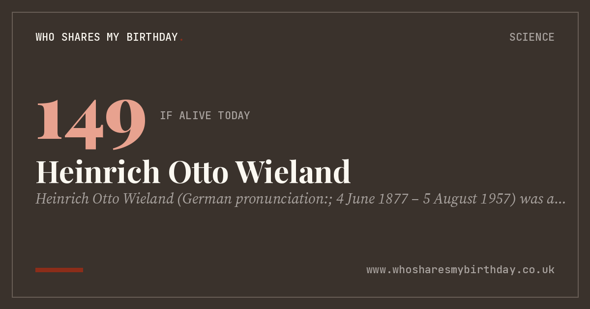 Heinrich Otto Wieland