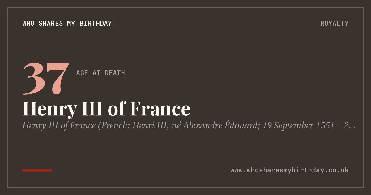 Henry III of France