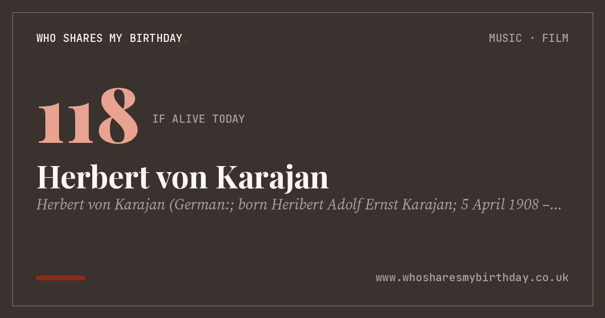 Herbert von Karajan