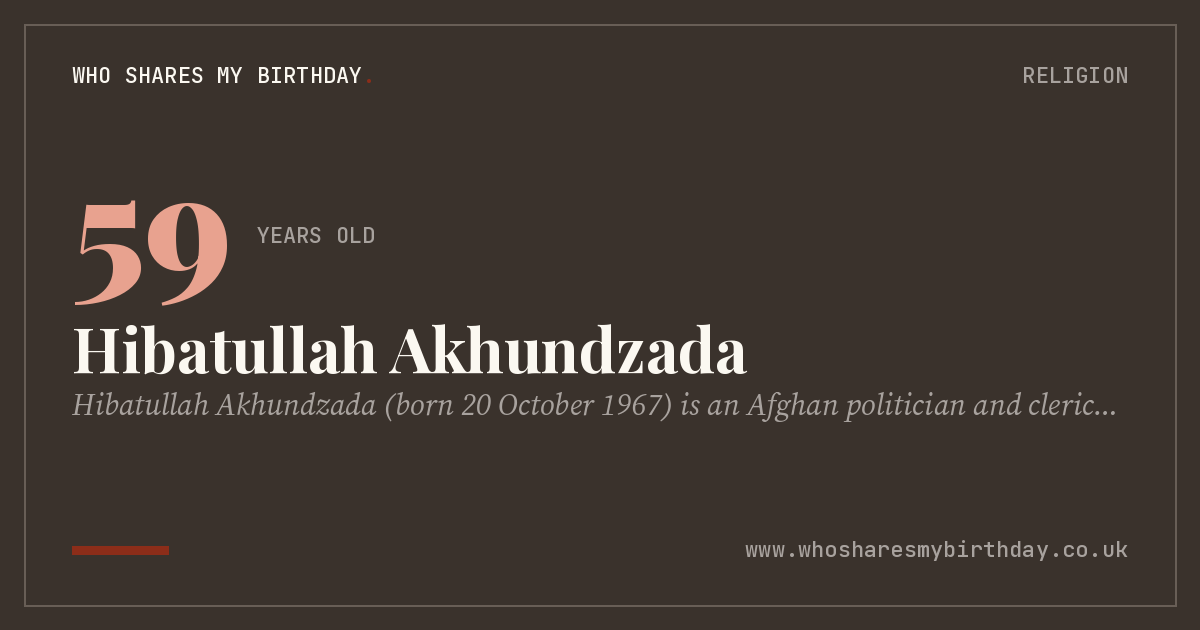 Hibatullah Akhundzada