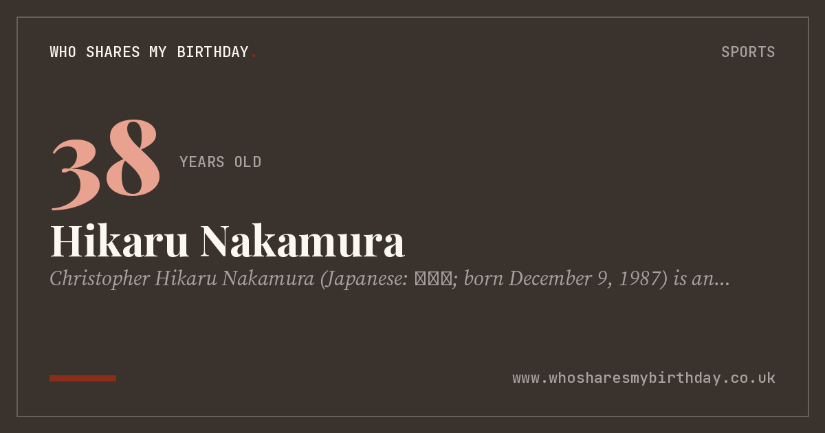 Hikaru Nakamura