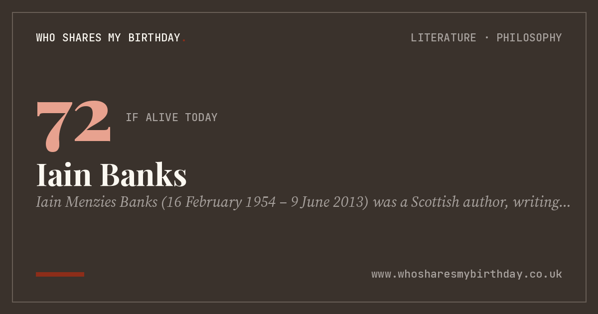 Iain Banks