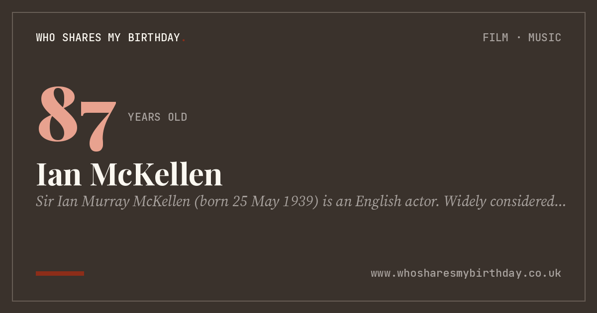 Ian McKellen