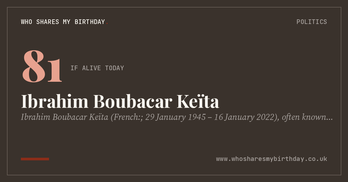 Ibrahim Boubacar Keïta
