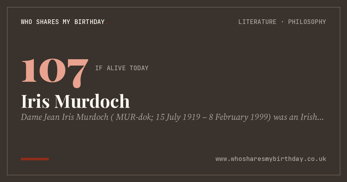 Iris Murdoch