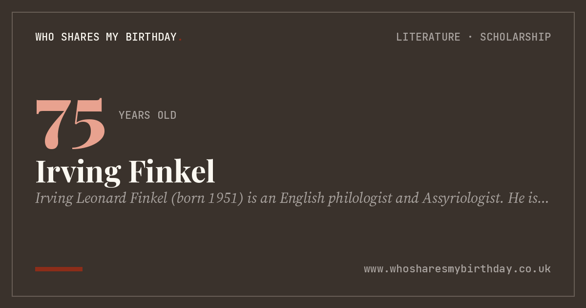 Irving Finkel