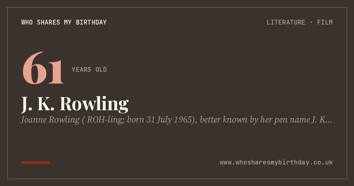J. K. Rowling