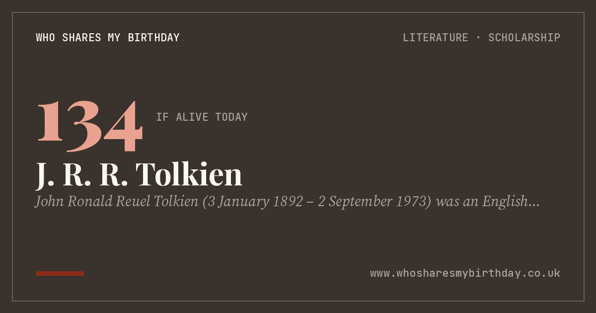 J. R. R. Tolkien