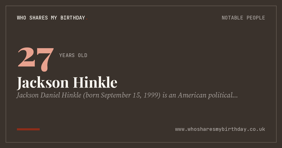 Jackson Hinkle