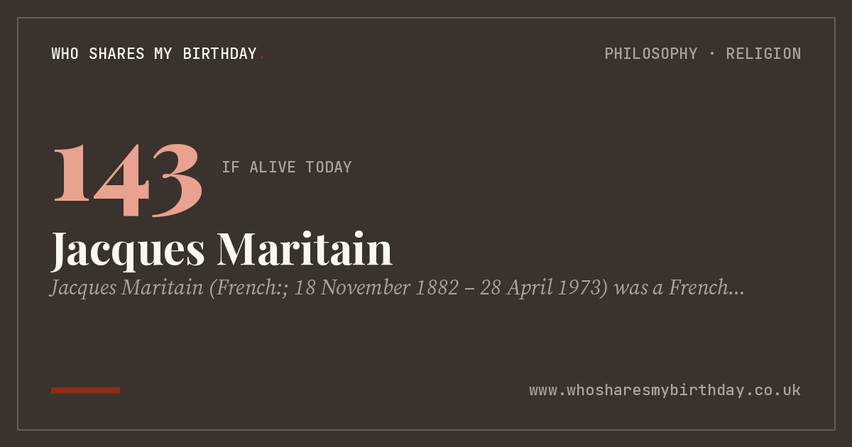 Jacques Maritain