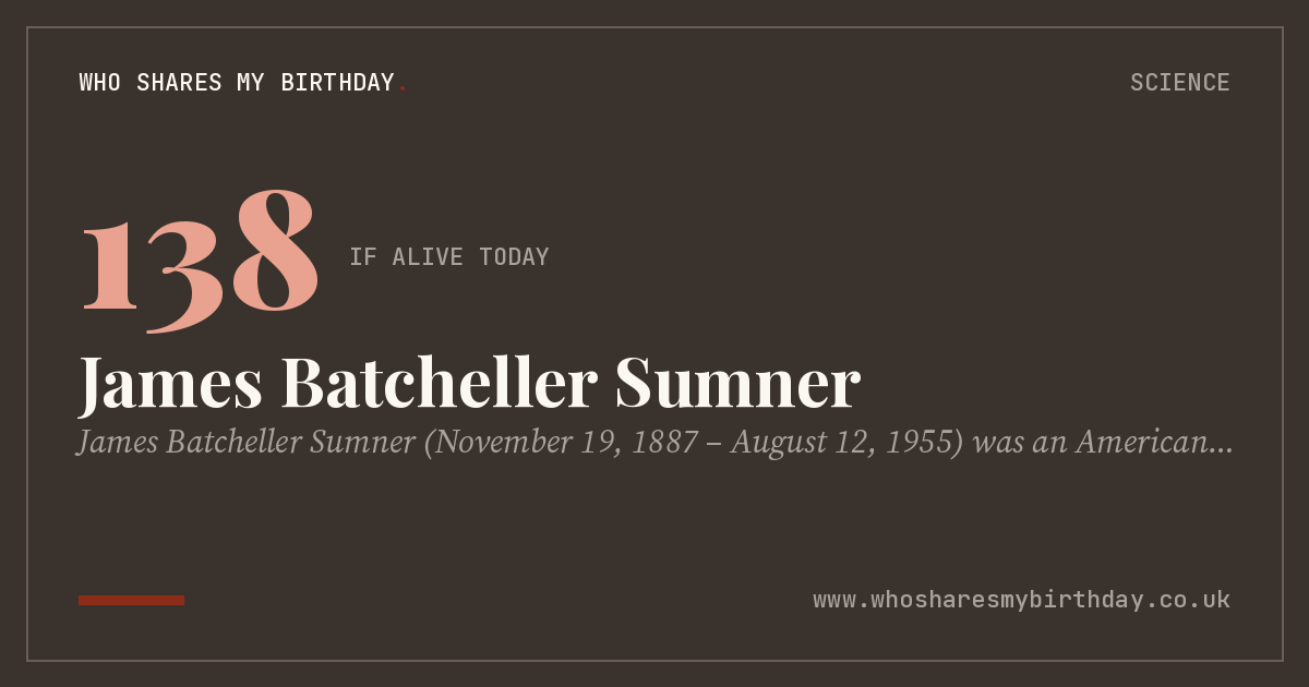 James Batcheller Sumner