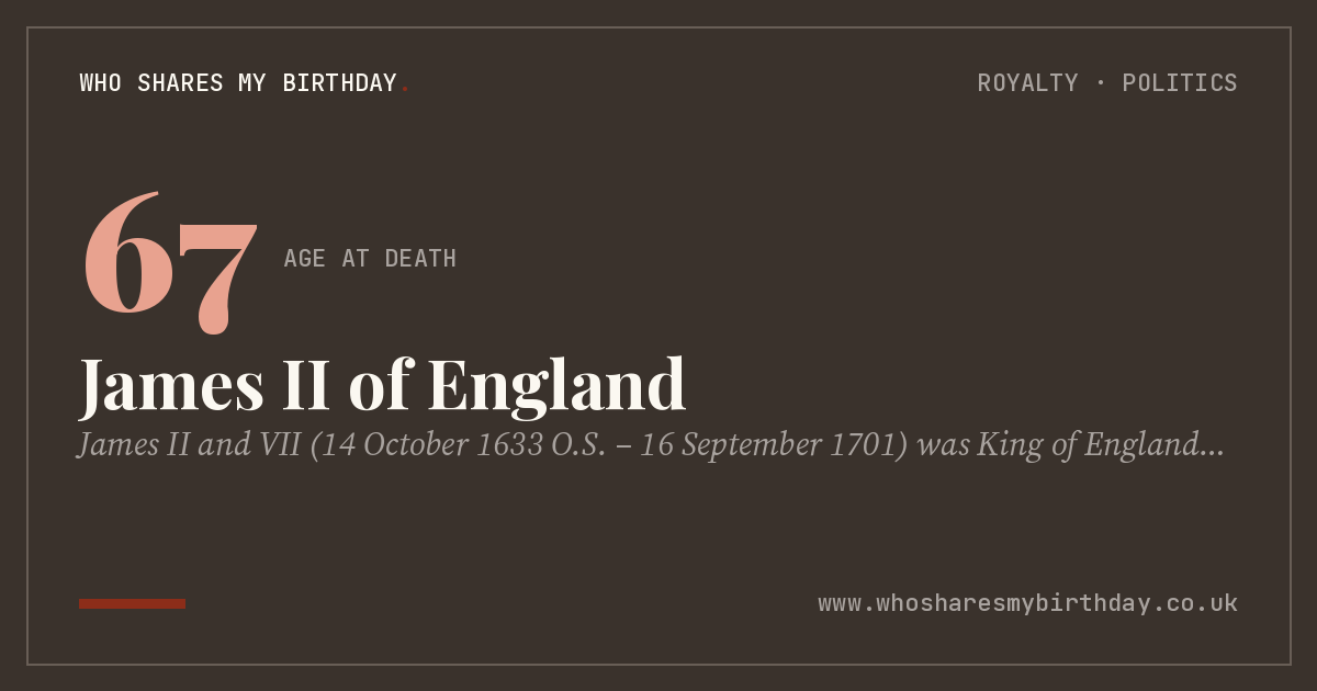 James II of England