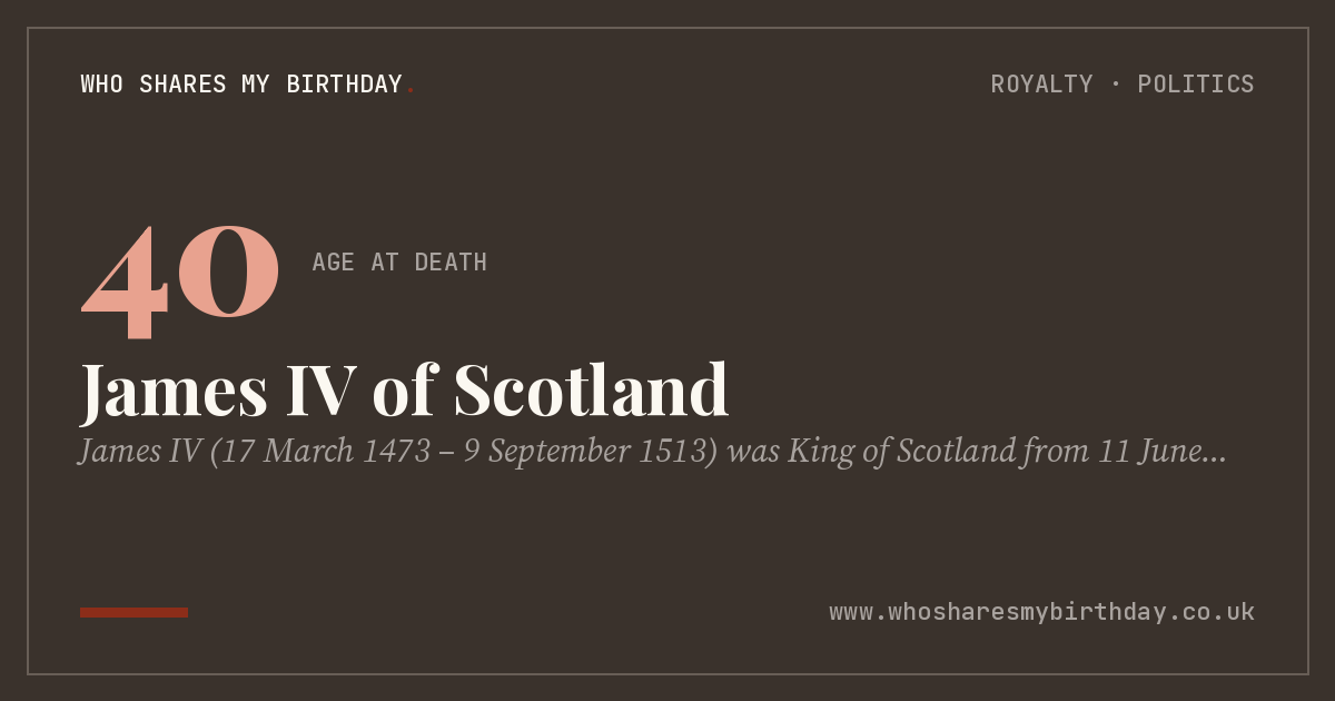 James IV of Scotland