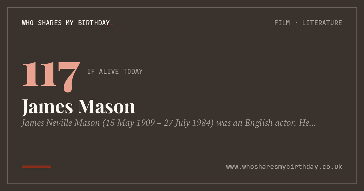 James Mason
