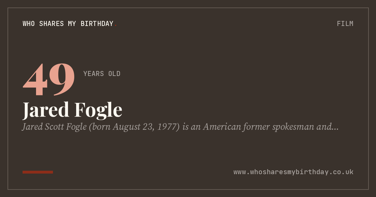Jared Fogle
