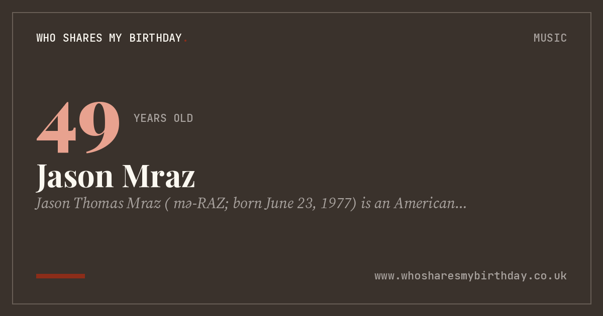Jason Mraz