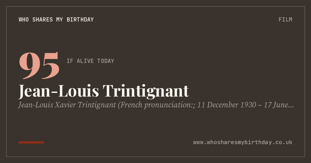 Jean-Louis Trintignant