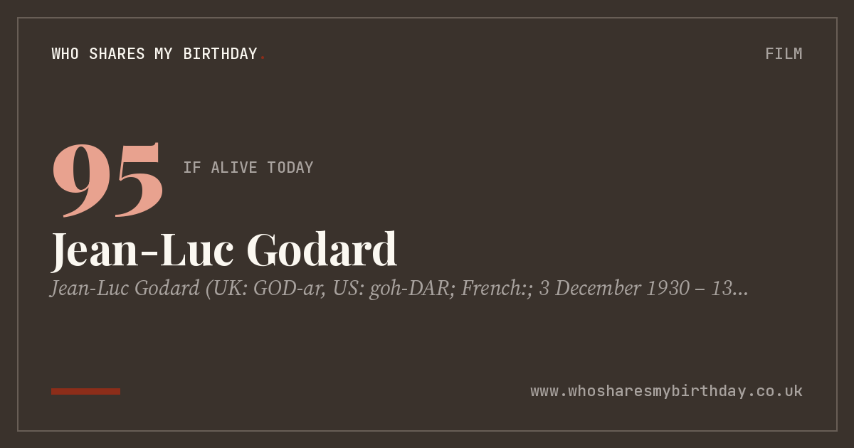 Jean-Luc Godard