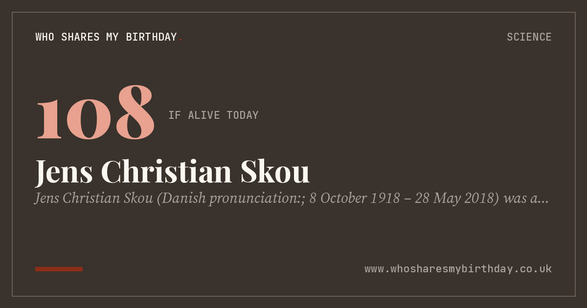 Jens Christian Skou