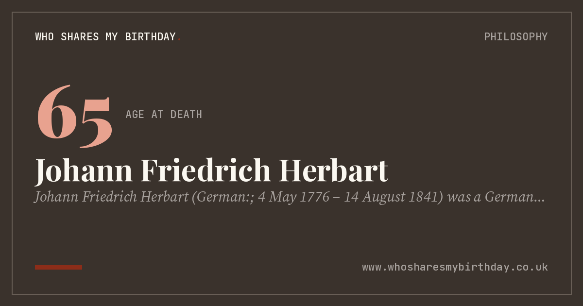 Johann Friedrich Herbart